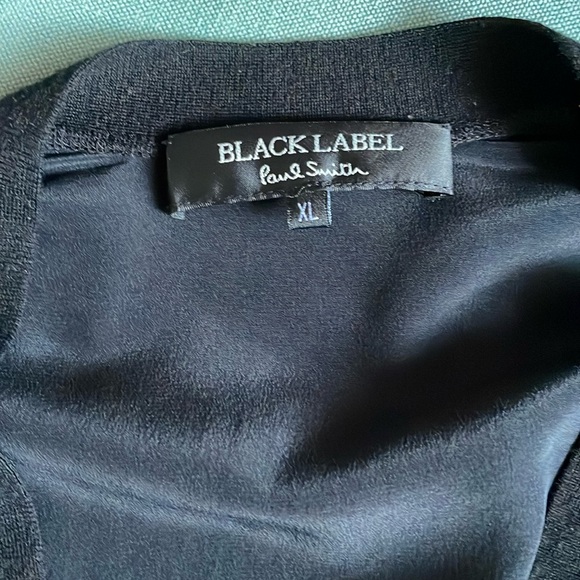 Paul Smith Black Label Wool Knit Cardigan with Silk Back - Picture 12 of 14